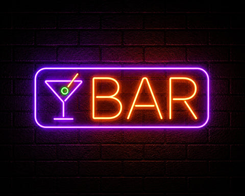 led bar neon sign fineyst neon