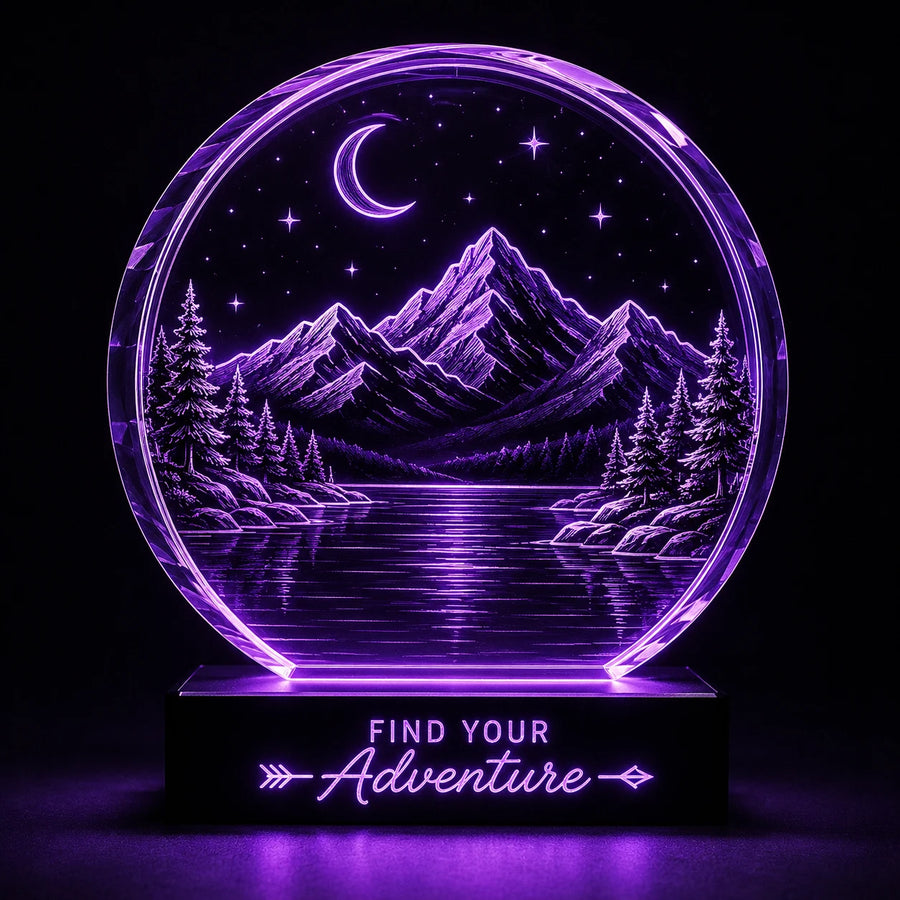 Engraved neon sign