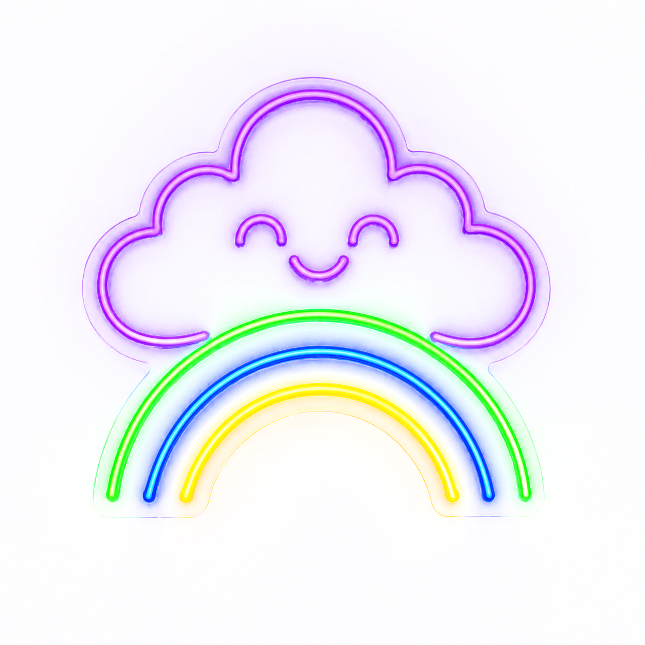 Rainbow Neon Sign